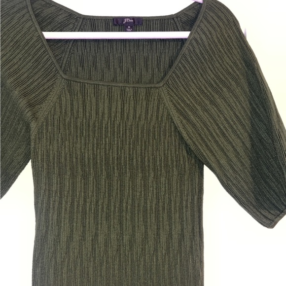 J Crew Ribbed Top - Picture 2 of 5
